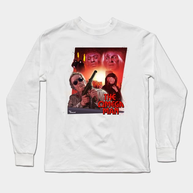 The Omega Man Long Sleeve T-Shirt by ted1air